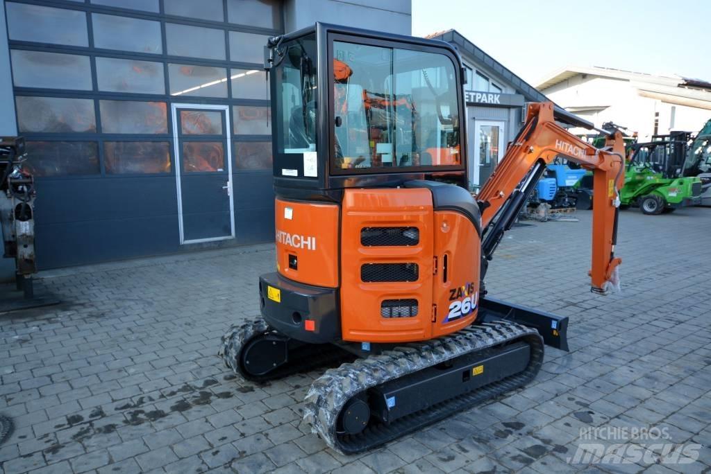 Hitachi ZX 26 U-6 Mini bagri <7t