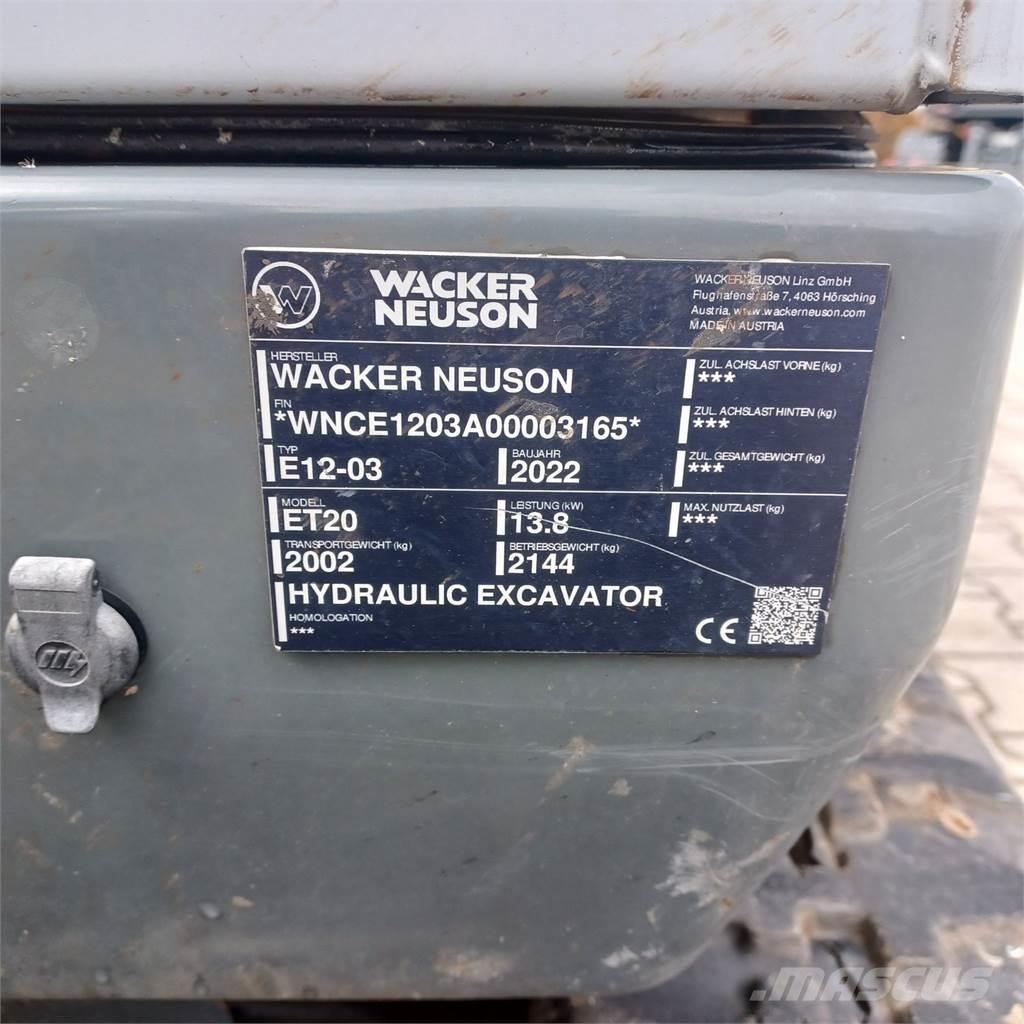 Wacker Neuson ET20 Bagri goseničarji