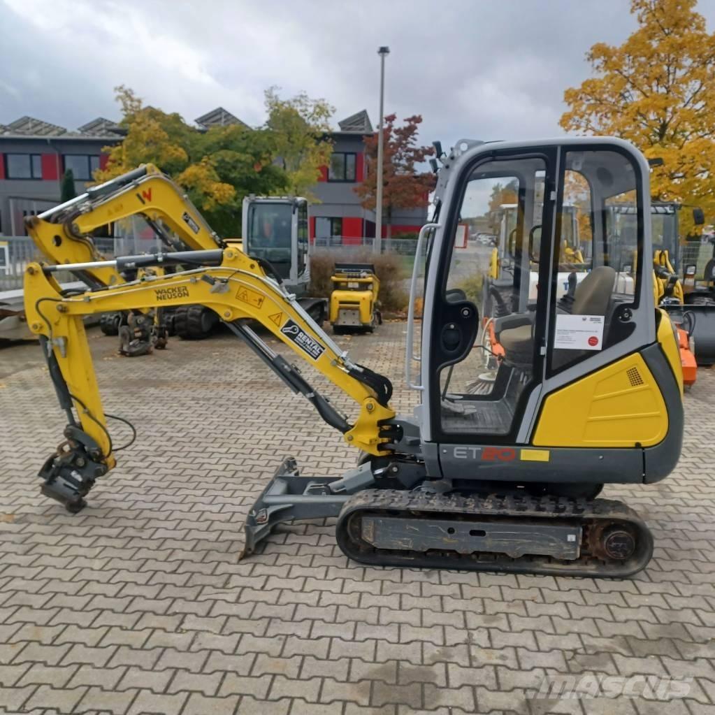 Wacker Neuson ET20 Bagri goseničarji