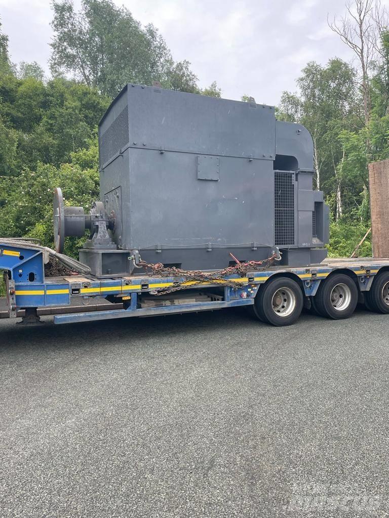  Brush 3100kW Motor Rezervni deli za opremo za kamnolome, ravnanje z odpadki in recikliranje