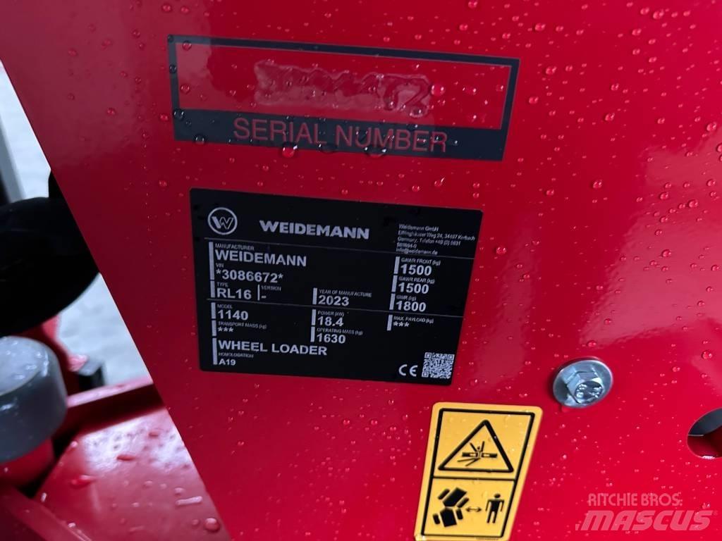 Weidemann 1140 Mini nakladalci