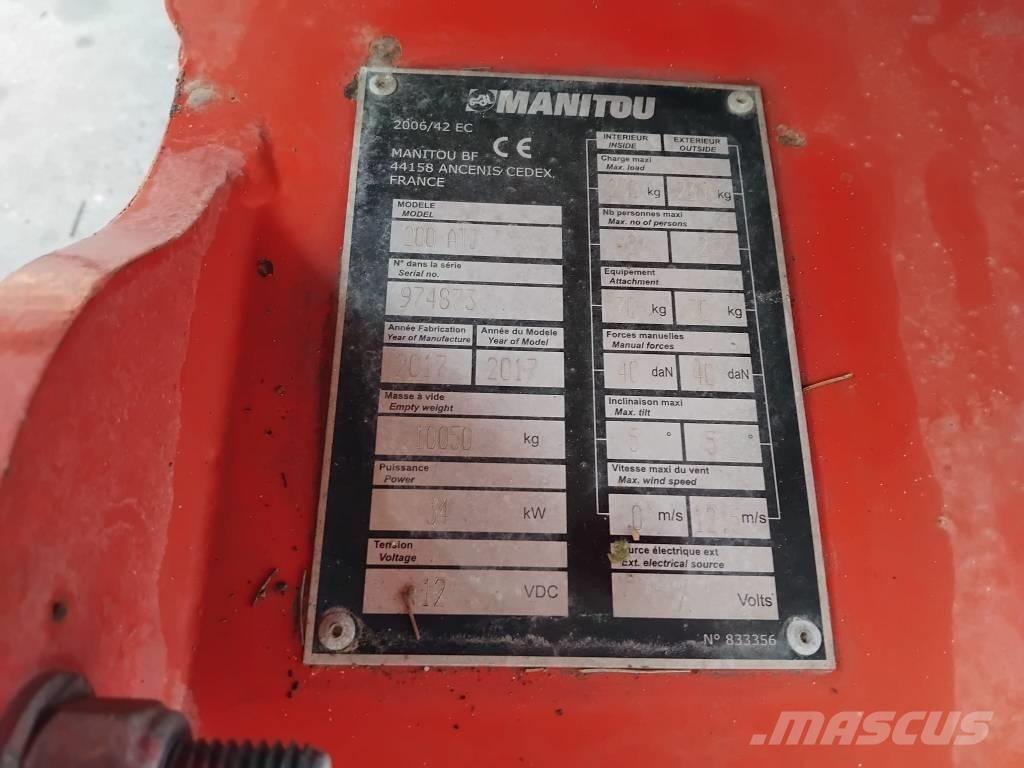Manitou 200 ATJ Zglobne dvižne ploščadi