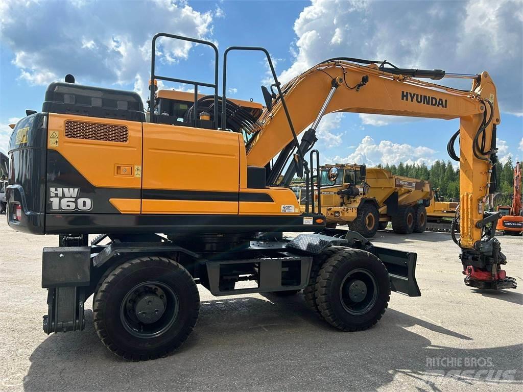 Hyundai HW160 Bagri na kolesih