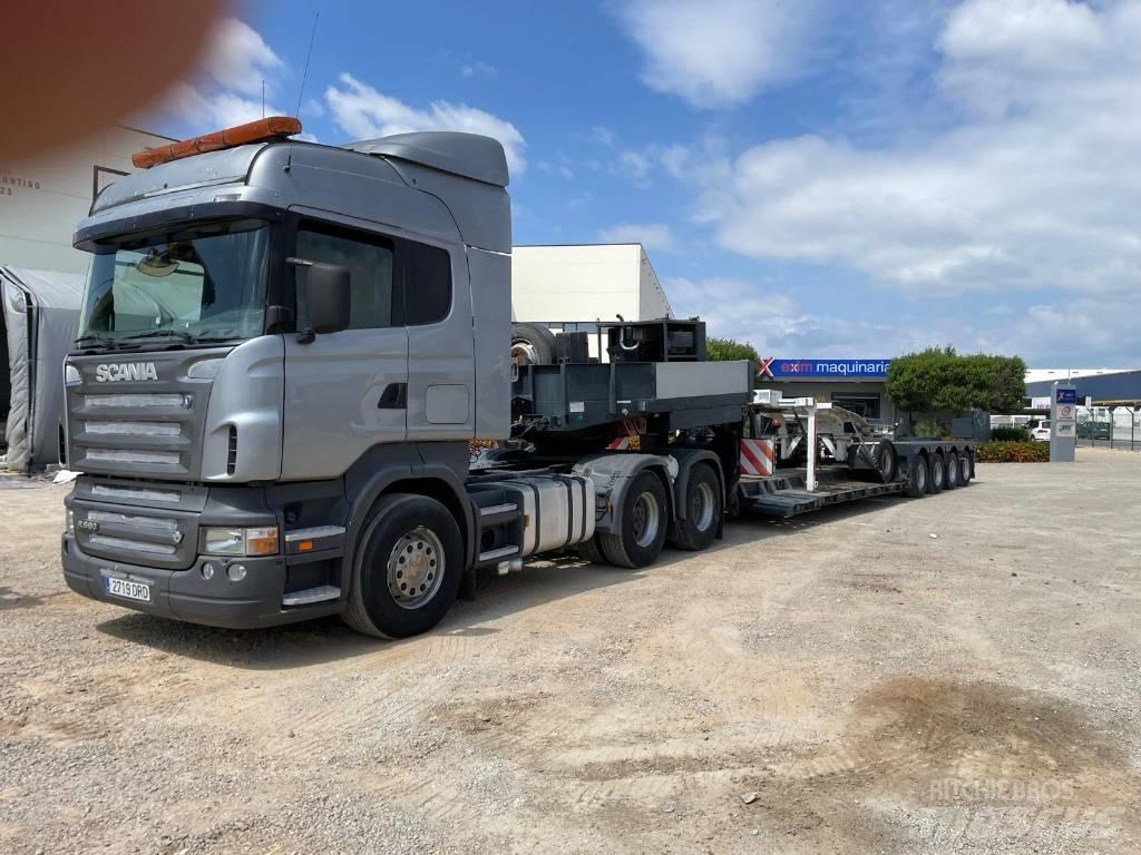 Scania R 580 Tovornjaki za prevoz avtomobilov z vitlom