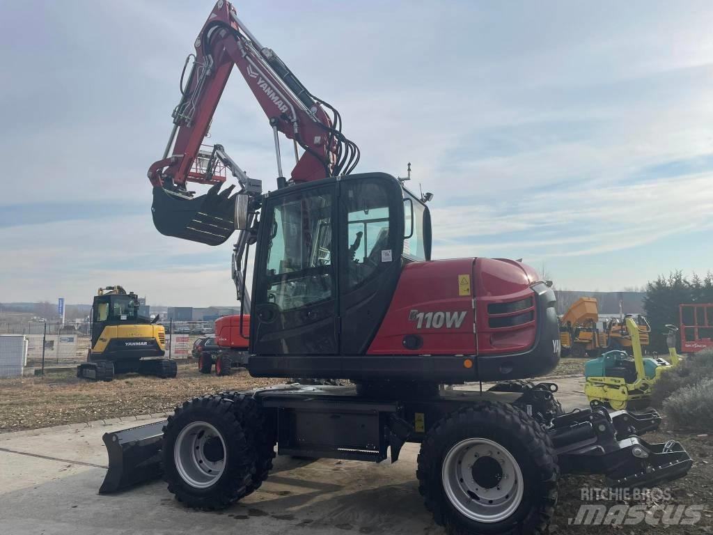 Yanmar B110W Bagri na kolesih