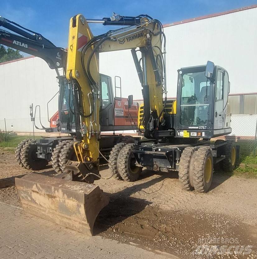 Yanmar B 110 W Bagri na kolesih