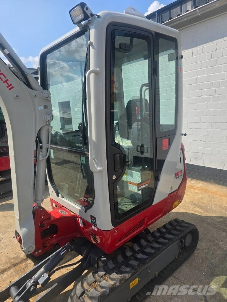 Takeuchi TB 216 A Mini bagri <7t