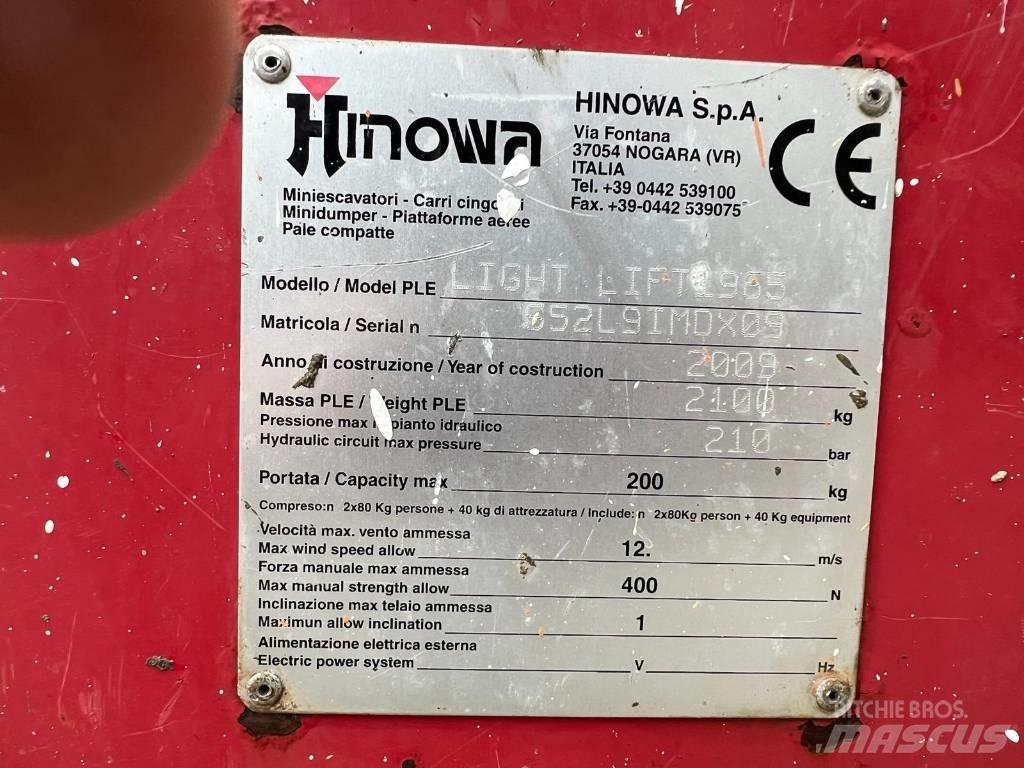 Hinowa LIGHLIFT 1965 Zglobne dvižne ploščadi