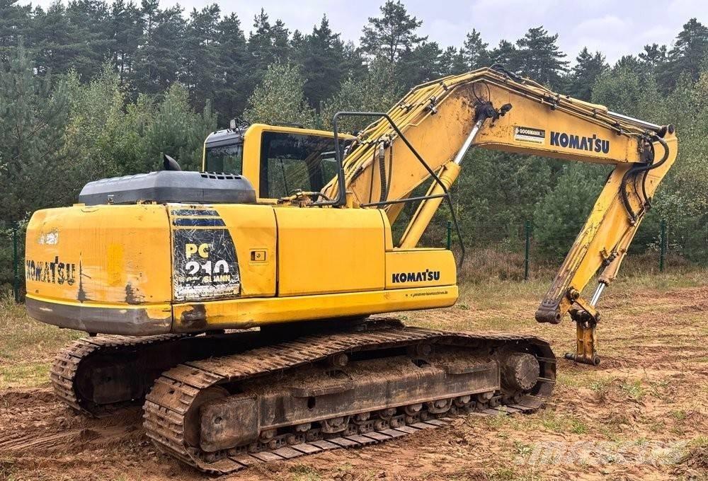 Komatsu PC 210 LC Bagri goseničarji