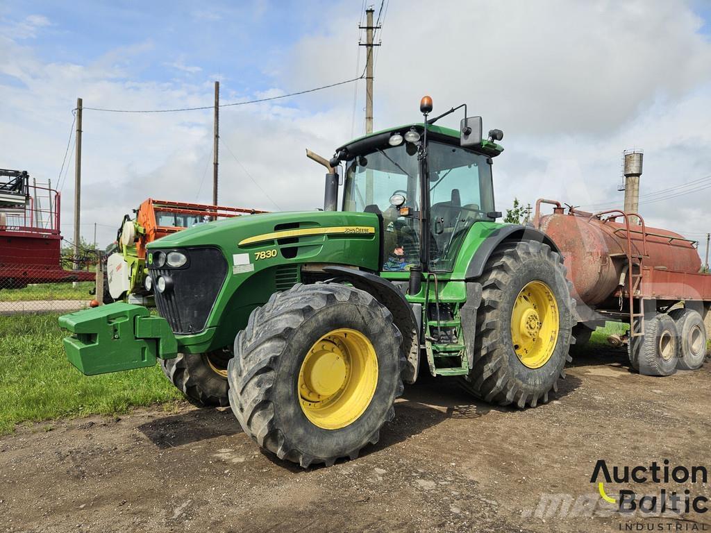 John Deere 7830 Traktorji