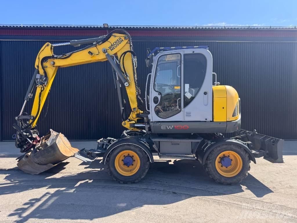 Wacker Neuson EW 100 Bagri na kolesih