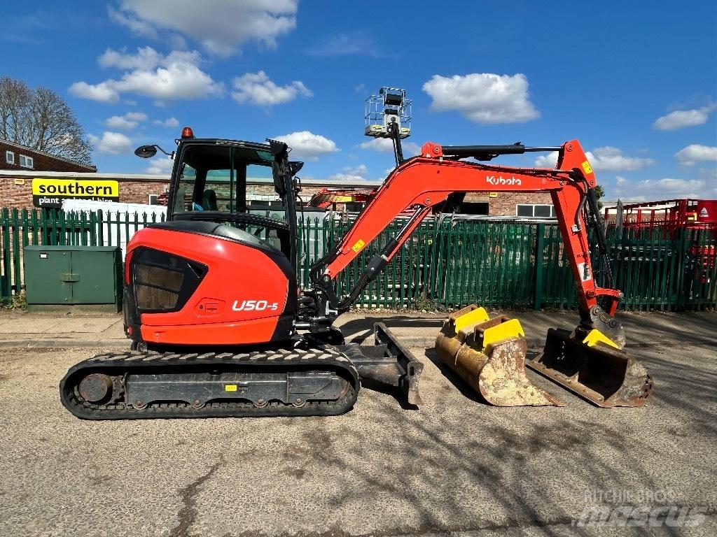 Kubota U 50 Mini bagri <7t