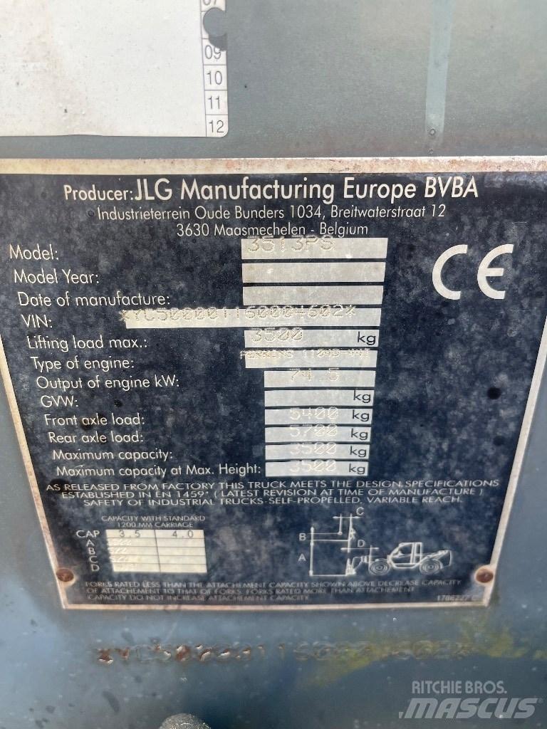 JLG 3513 PS Teleskopski viličarji