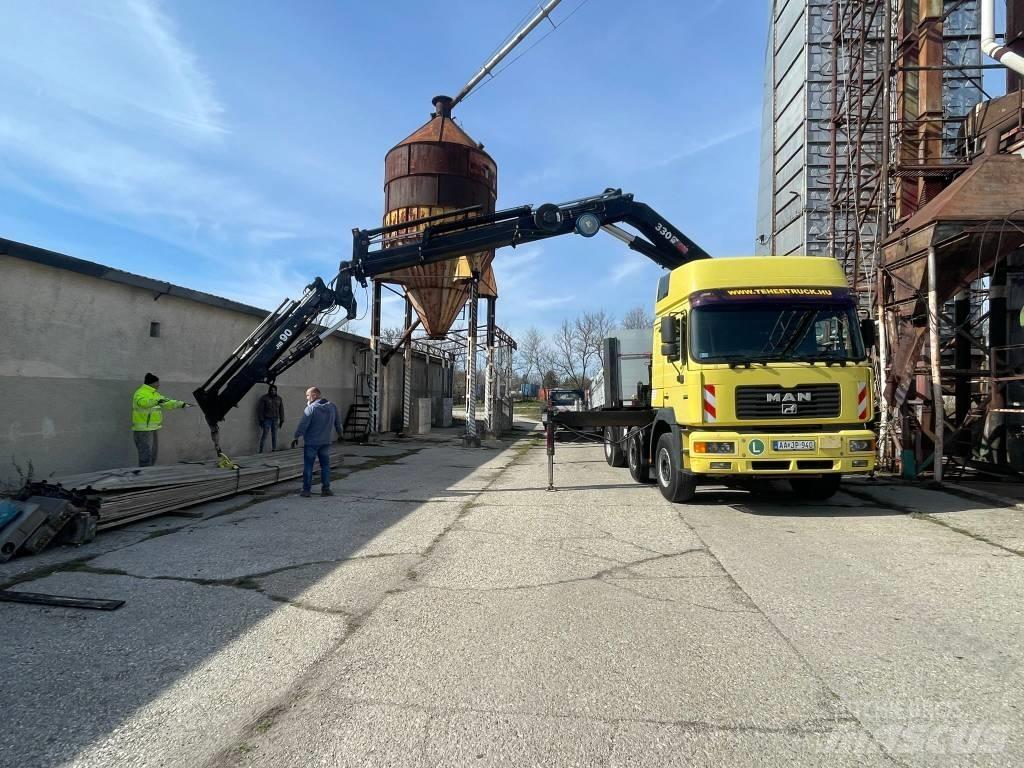 MAN F 2000 Tovornjaki z žerjavom
