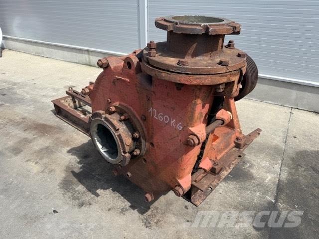 Warman dredge pump. Plavajoči bagerji