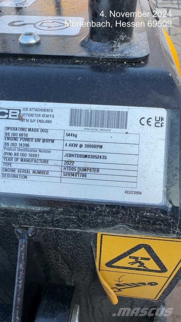 JCB HTD5 Ne cestni demperji