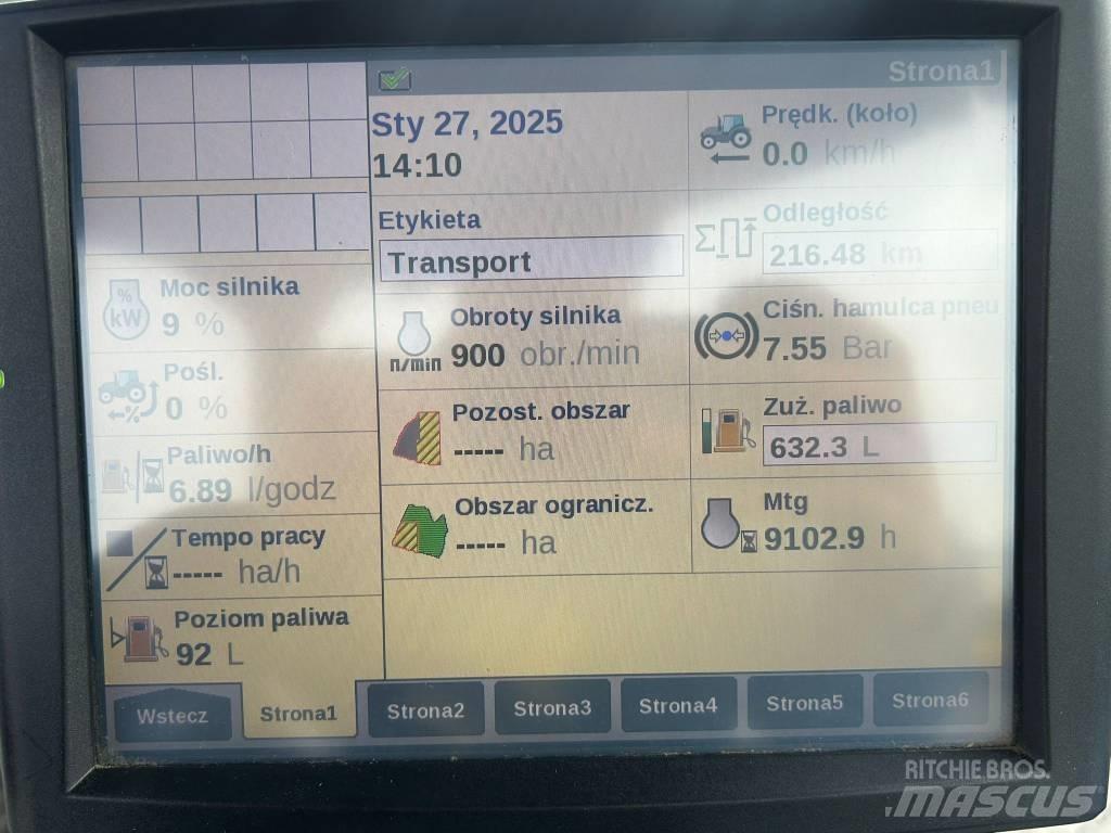 New Holland T 8.350 Traktorji