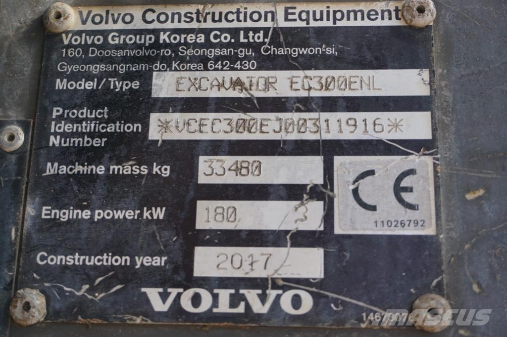 Volvo EC 300 E Bagri goseničarji