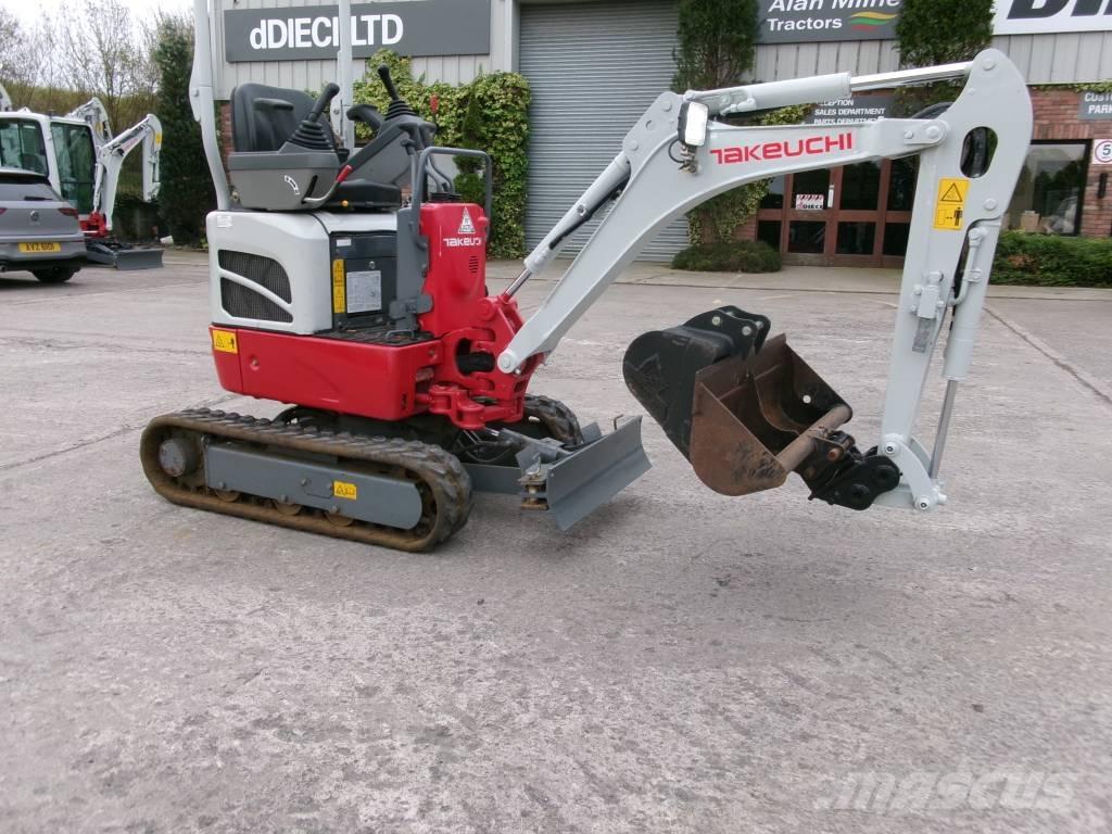 Takeuchi TB 210 R Mini bagri <7t