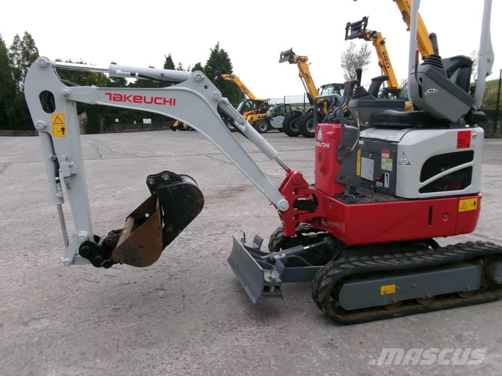 Takeuchi TB 210 R Mini bagri <7t