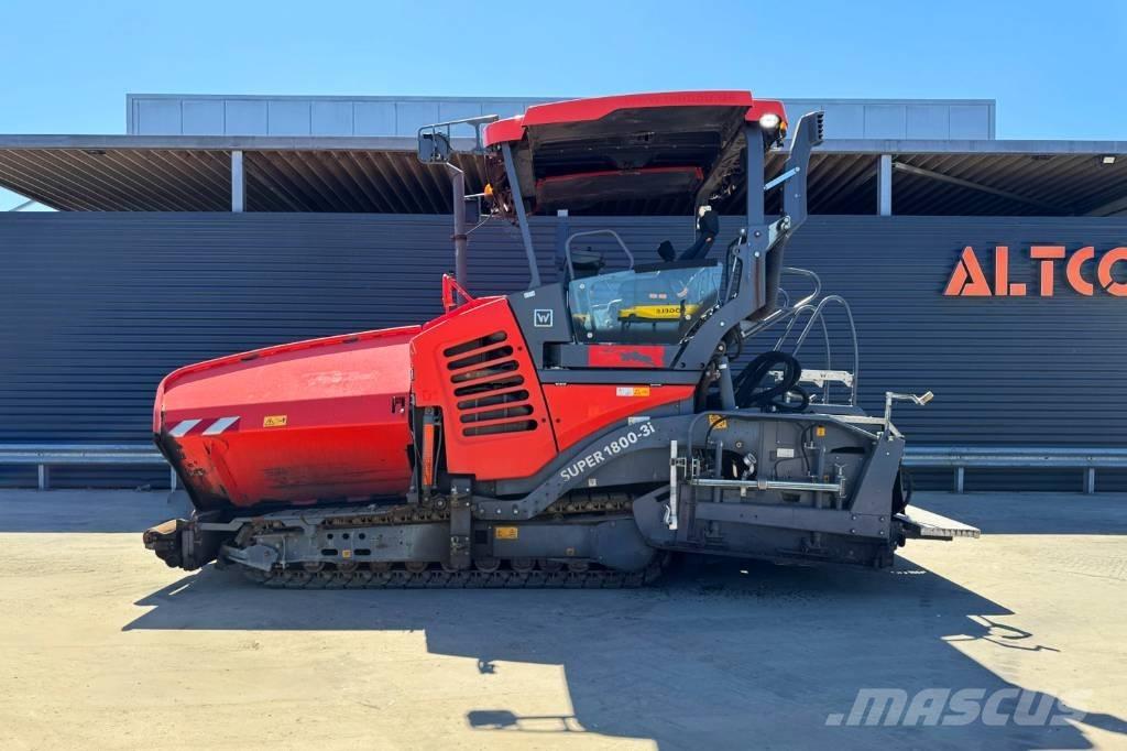 Vögele SUPER 1800-3I Asfaltni finišerji