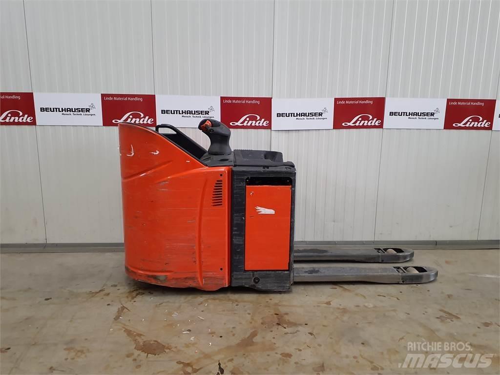 Linde T20SP kurz Električni nizko dvižni viličar