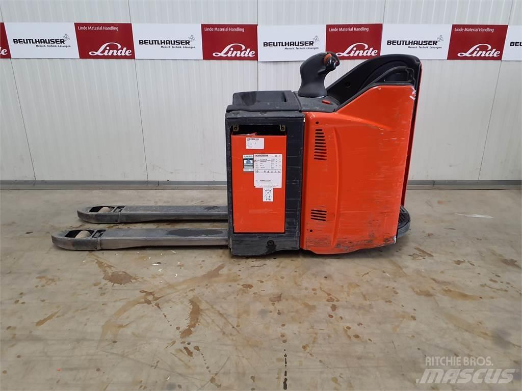 Linde T20SP kurz Električni nizko dvižni viličar