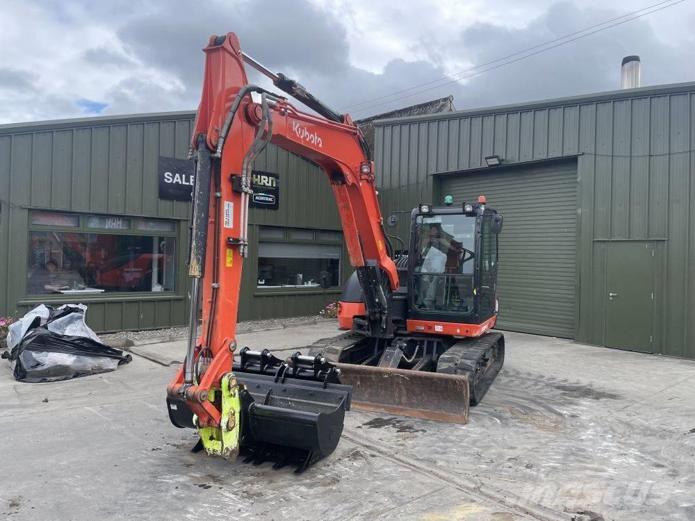 Kubota KX 080-4 Midi bagri 7t – 12t