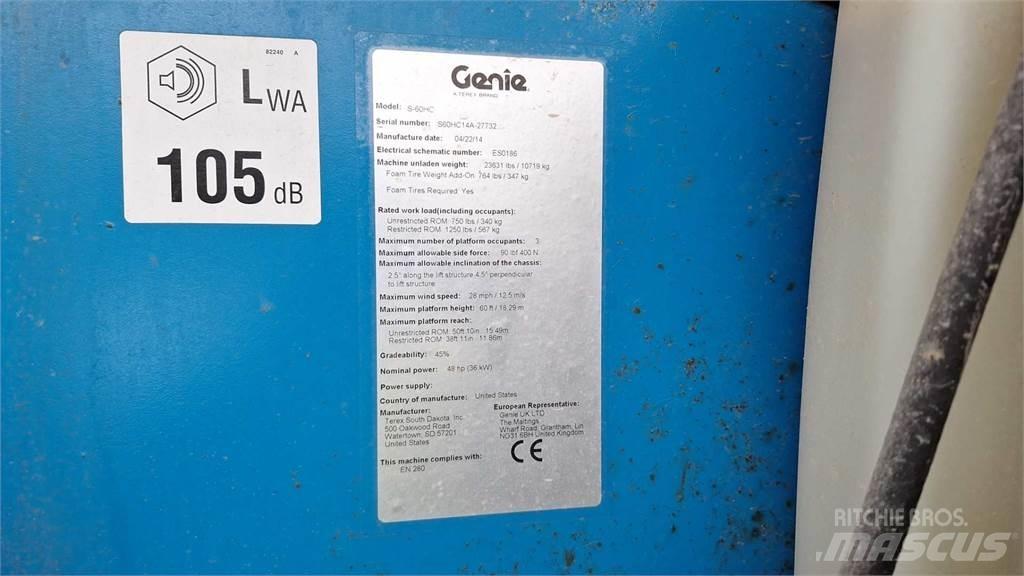 Genie S60HCE Teleskopske dvižne ploščadi