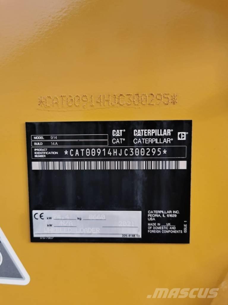 CAT 914 Kolesni nakladalci