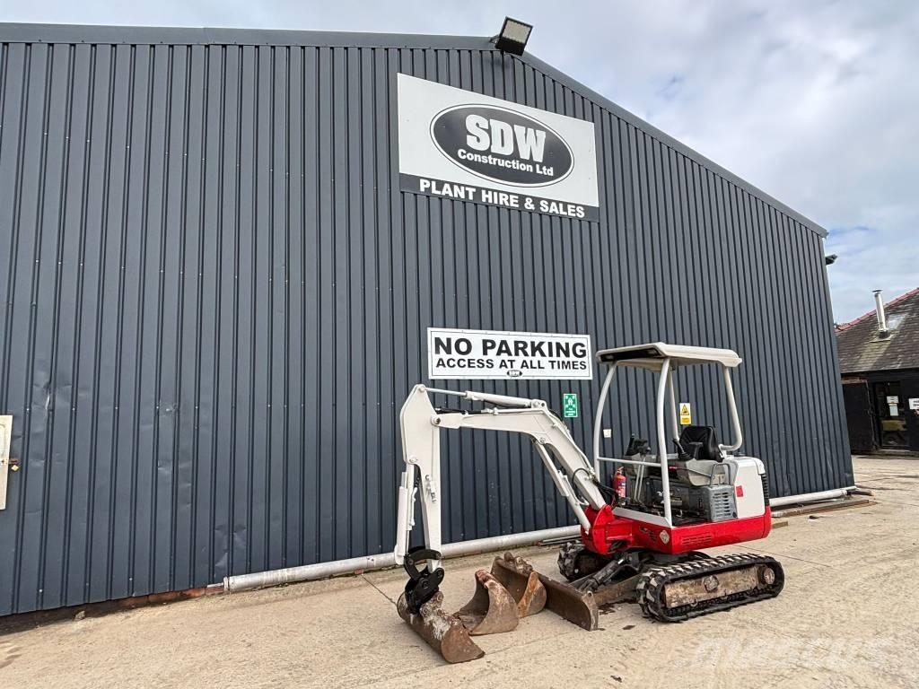 Takeuchi TB 016 Mini bagri <7t