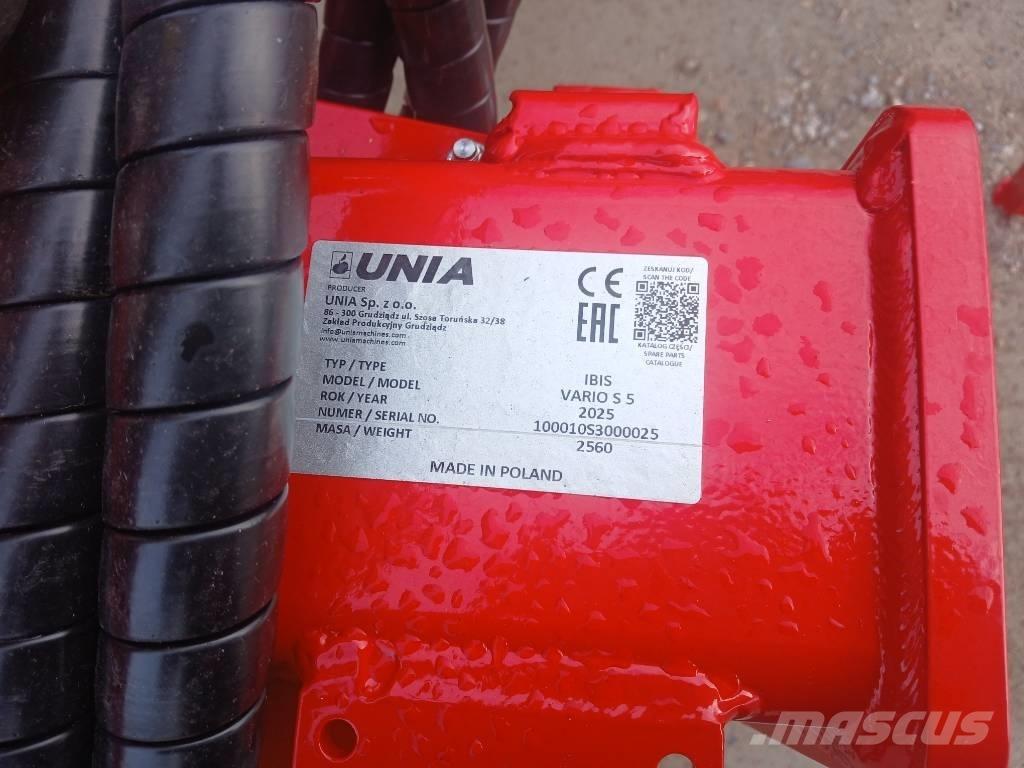 Unia Ibis Vario H 5 Obračalni plugi