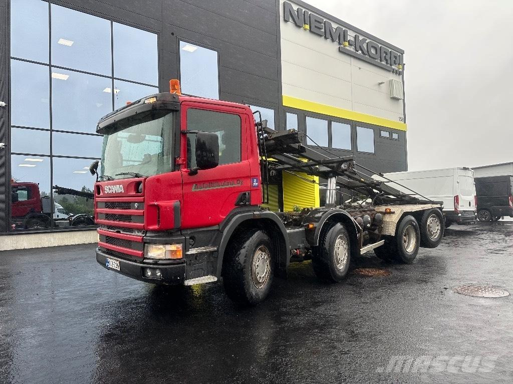 Scania P114 8x2*6 Razstavljivi tovornjaki z žičnimi dvigali