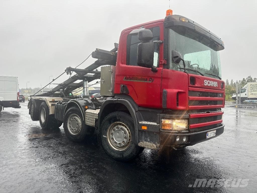 Scania P114 8x2*6 Razstavljivi tovornjaki z žičnimi dvigali