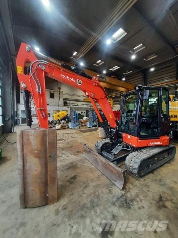 Kubota KX060-5 Mini bagri <7t