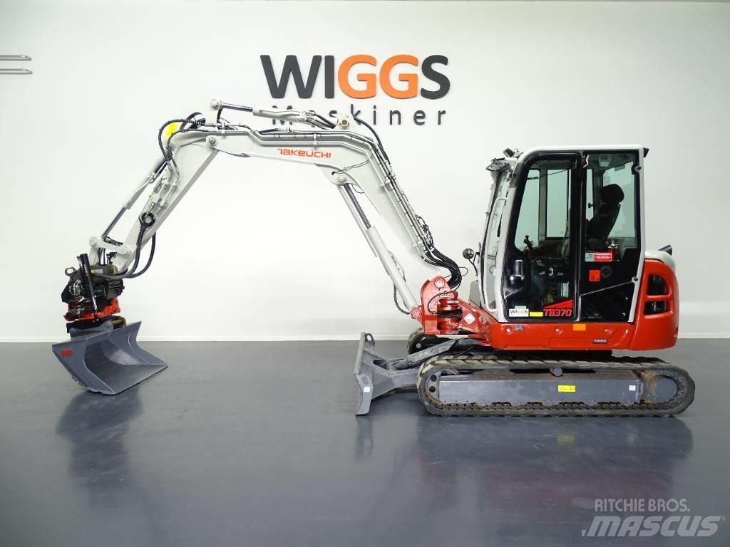 Kubota TB370 Mini bagri <7t