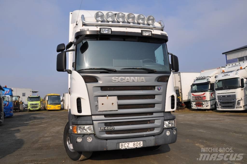 Scania R480LB6X2MNB Tovornjaki zabojniki