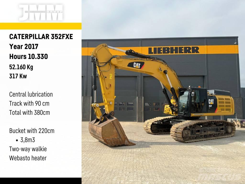 CAT 352 FXE Bagri goseničarji