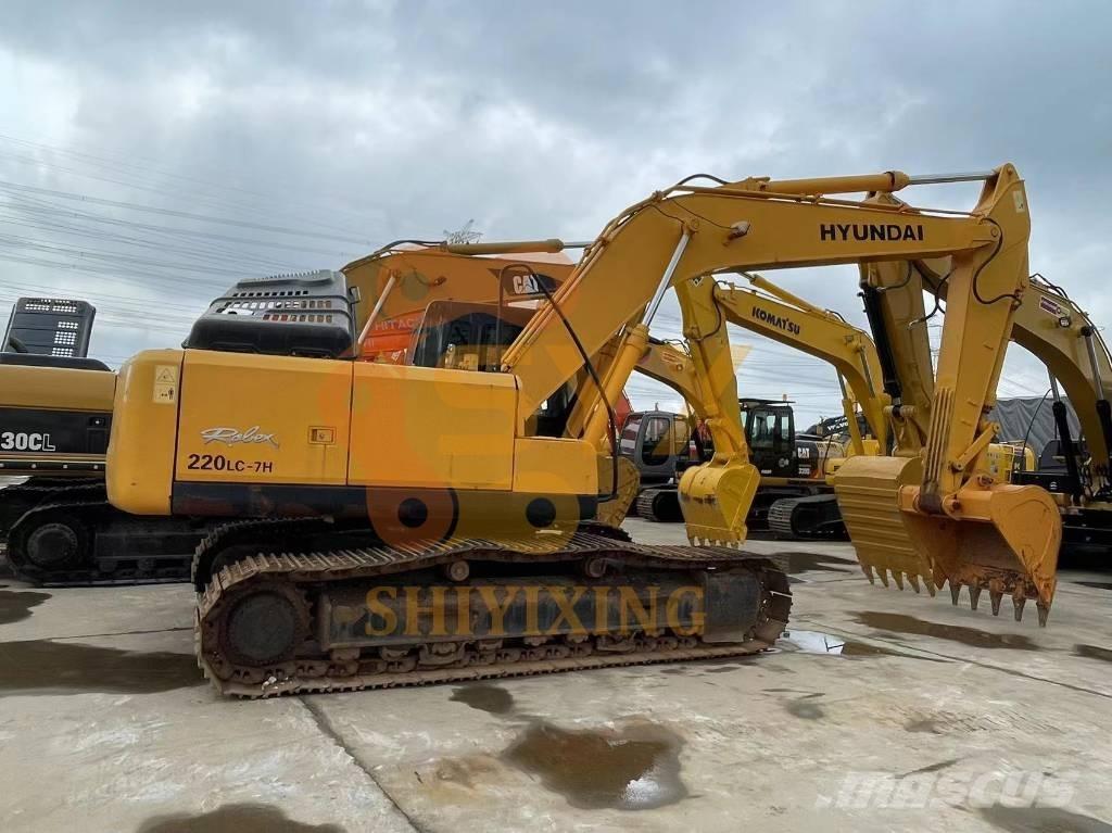 Hyundai Robex 220-7 Bagri goseničarji