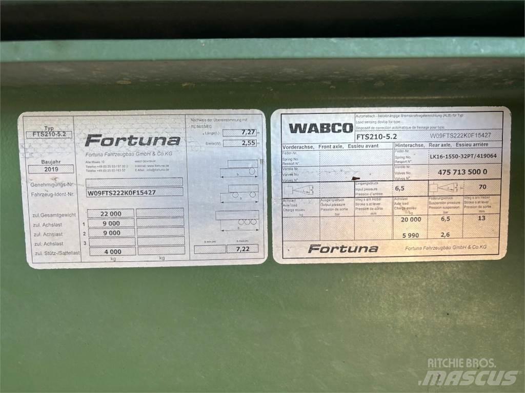 Fortuna FTS 210 Prikolica za bale