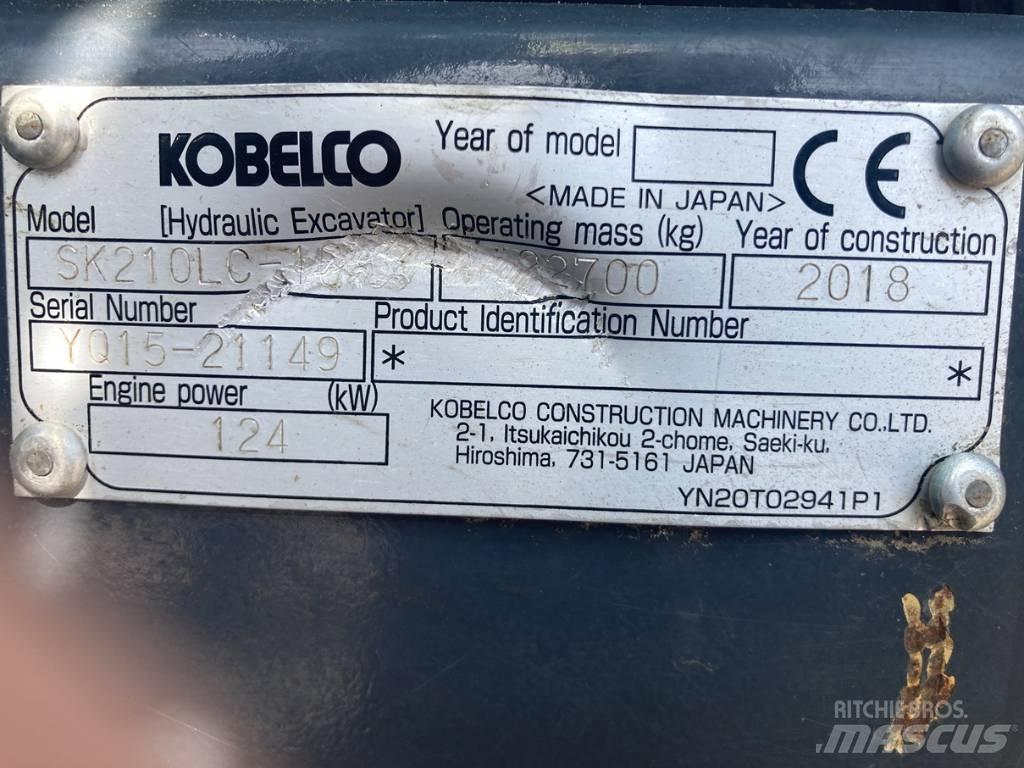 Kobelco SK 210 LC-10 Bagri goseničarji