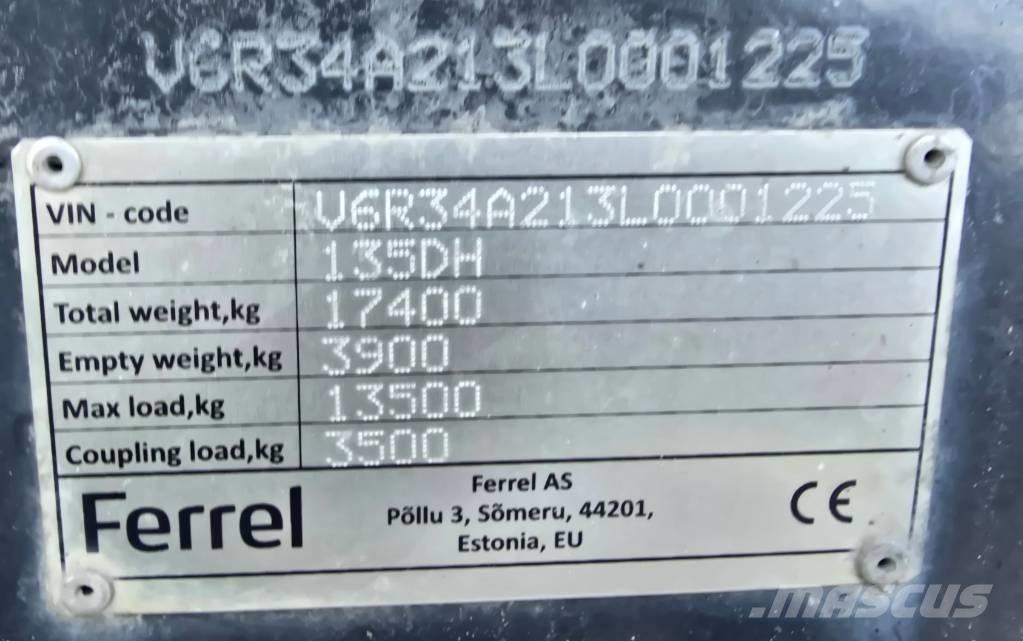 Ferrel 135DH Druge prikolice