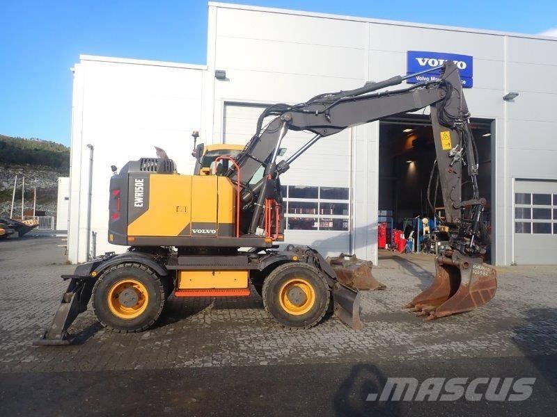 Volvo EWR 150 E Bagri na kolesih