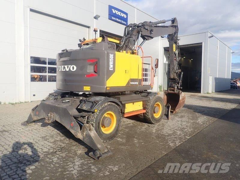 Volvo EWR 150 E Bagri na kolesih