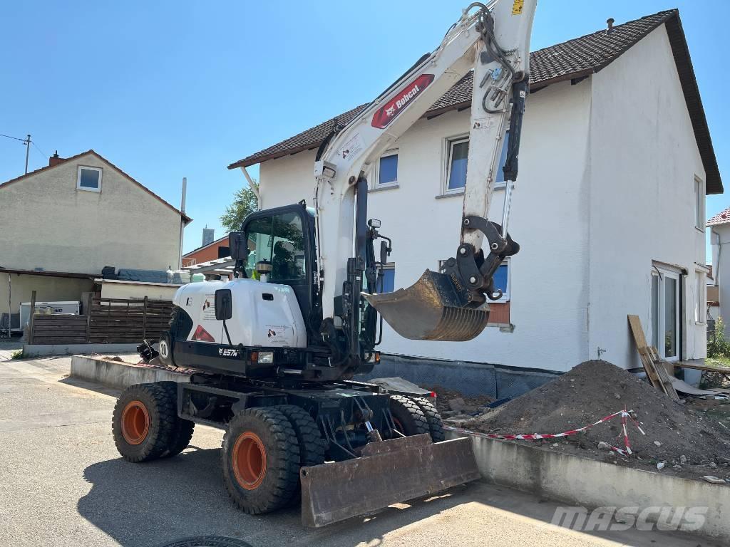Bobcat E 57 W Bagri na kolesih