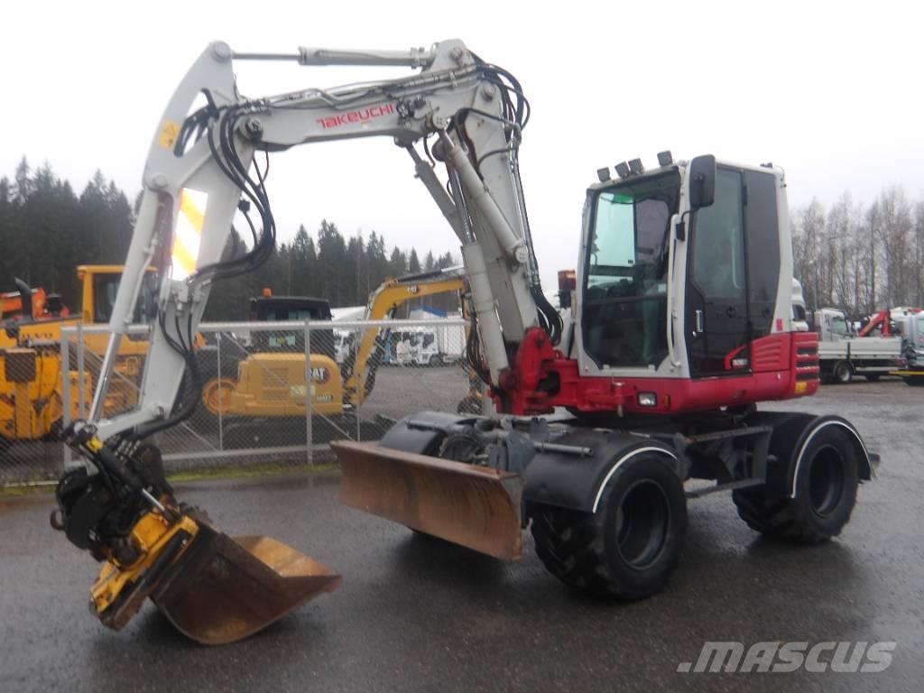 Takeuchi TB 295 W Bagri na kolesih