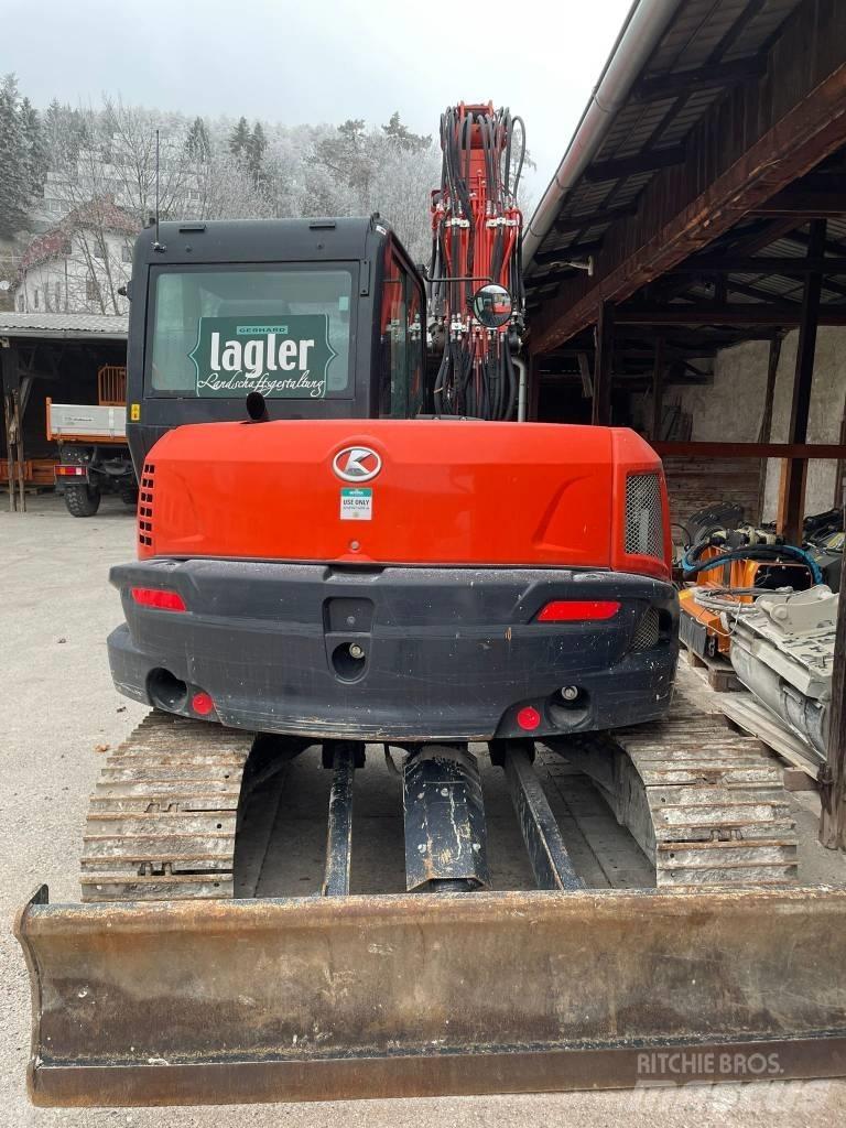 Kubota KX 080-4a2 Midi bagri 7t – 12t