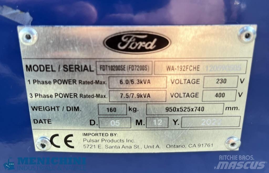 Ford FDT10200SE Dizelski agregati