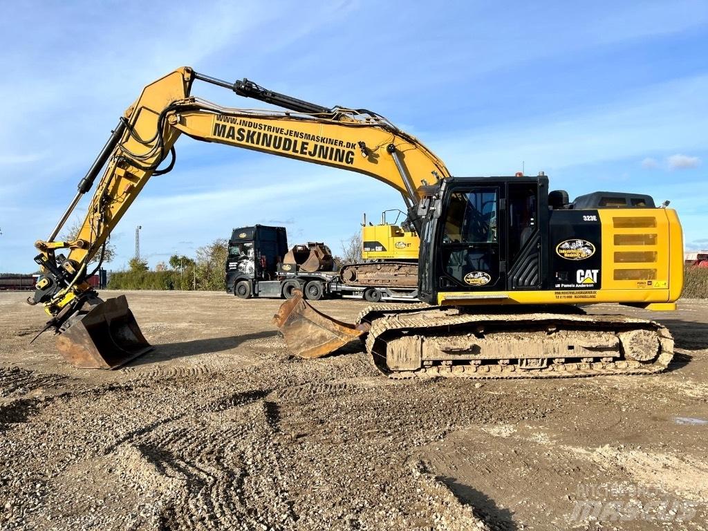 CAT 323 EL Bagri goseničarji