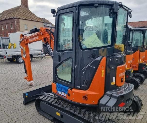 Hitachi ZX38U-6 Mini bagri <7t